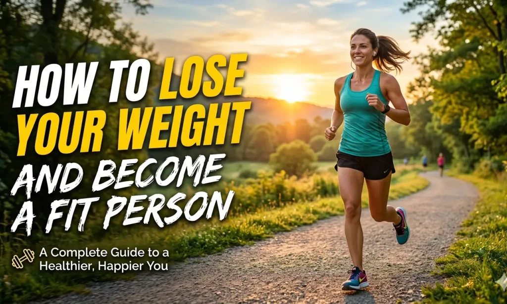 How to loss your weight and become a fit person