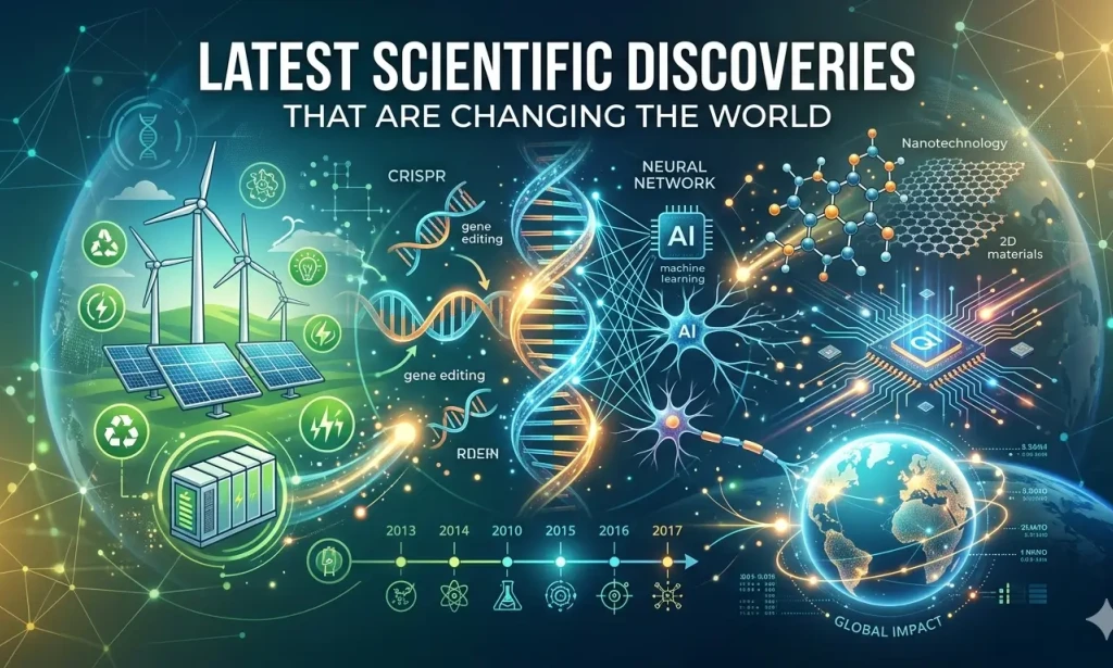 Latest Scientific Discoveries That Are Changing the World