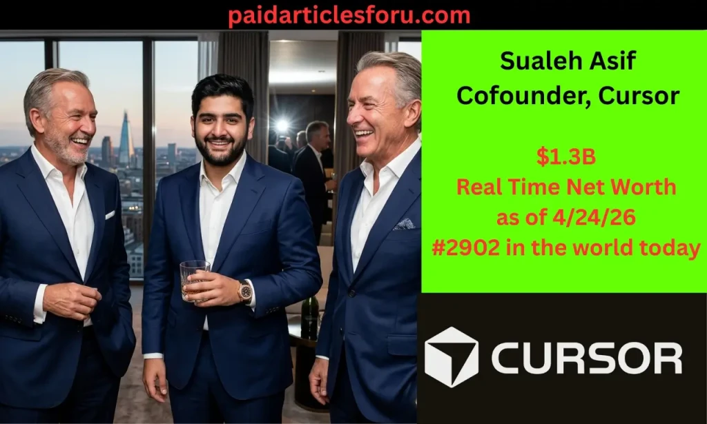 Sualeh Asif Net Worth 2026 – Pakistan's Youngest Billionaire and the Cursor AI Story