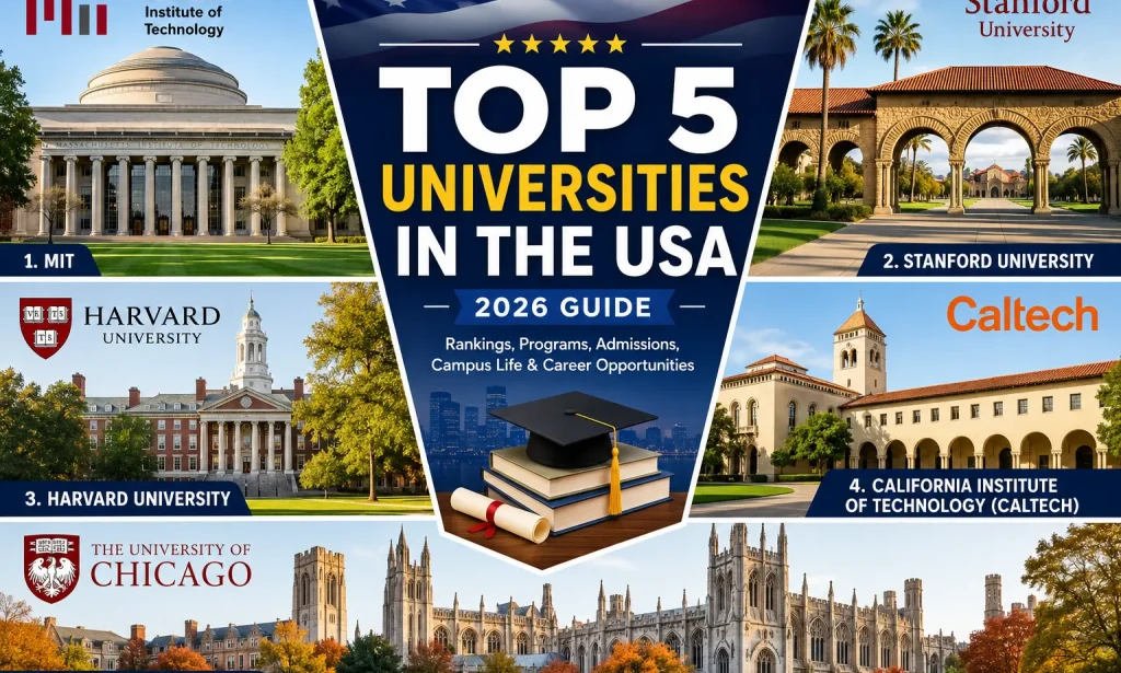 Top 5 Universities in the USA: A Detailed Guide to MIT