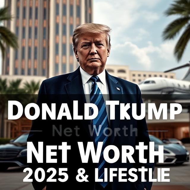 Donald Trump Net Worth 2025 & Lifestyle